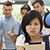 Thumbnail: high school student bullied by peers in background